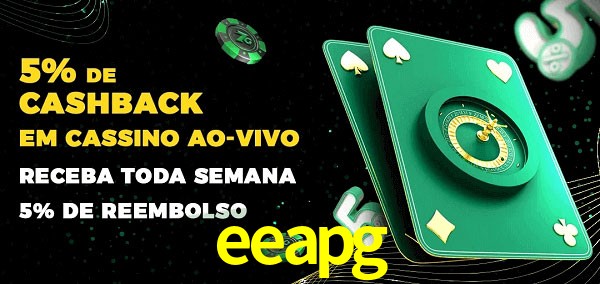 Promoções do cassino ao Vivo eeapg